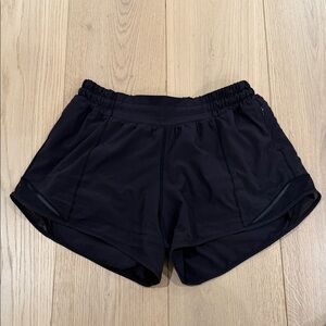 Lululemon Black Hotty Hot Shorts Size 6